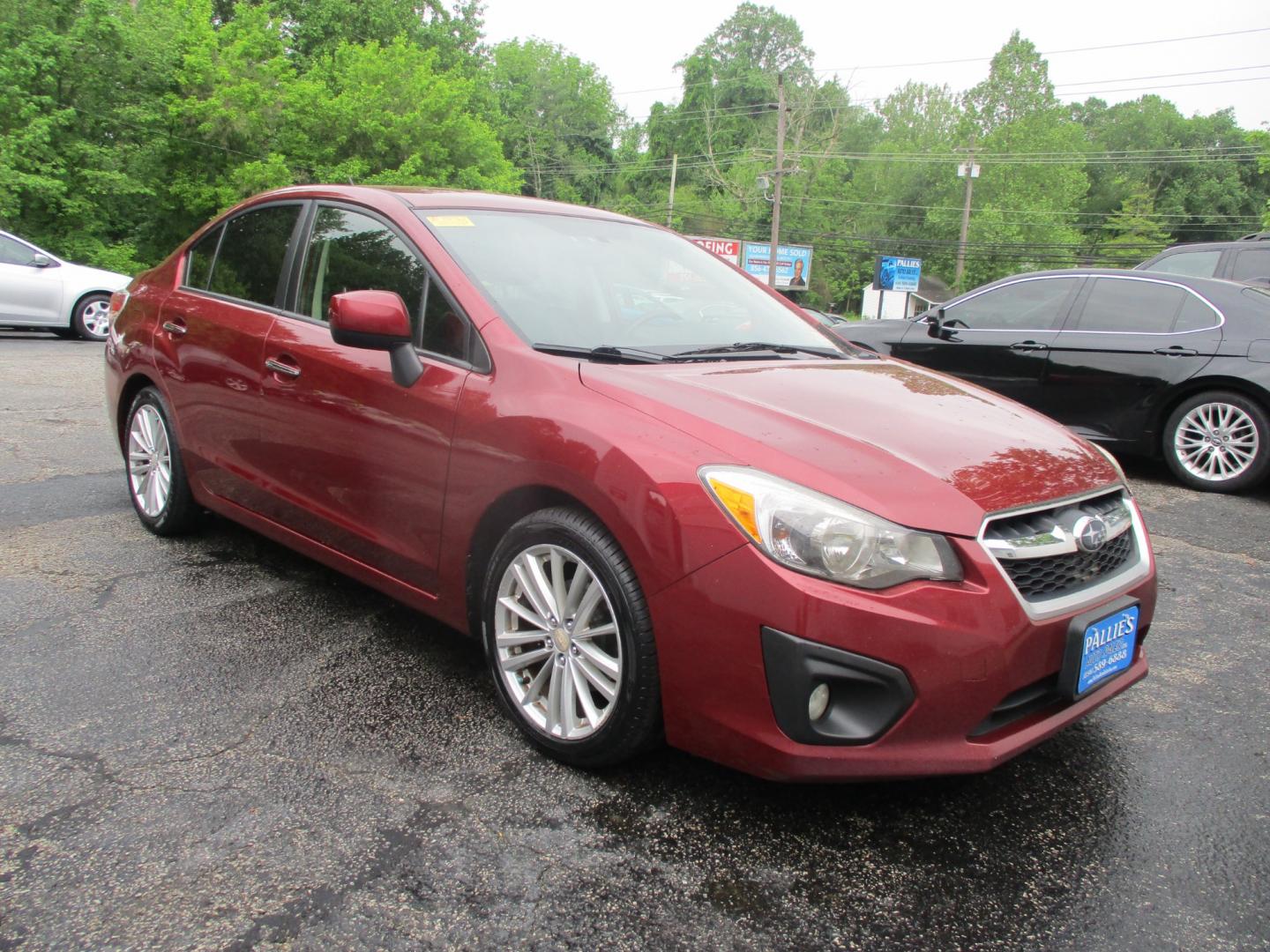 2014 BURGUNDY Subaru Impreza Limited 4-Door (JF1GJAG69EH) with an 2.0L H4 DOHC 16V engine, Continuously Variable Transmission transmission, located at 540a Delsea Drive, Sewell, NJ, 08080, (856) 589-6888, 39.752560, -75.111206 - Photo#10